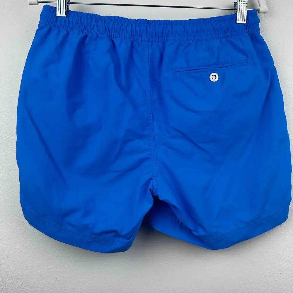 Spoke Men's Swim Trunks Shorts Mesh Lined Cobalt Blue Men's 31 Build A Beach